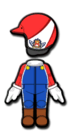 Mario Mii racing suit from Mario Kart 8