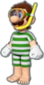 Luigi's Swimwear icon in Mario Kart Live: Home Circuit