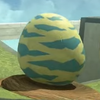 A dinosaur egg from Mario Kart World