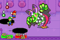 MLSS Screenshot Cackletta battle pit attack.png