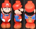 A Mario-shaped shampoo bottle