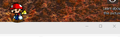 The Mini walking on the open File Explorer window