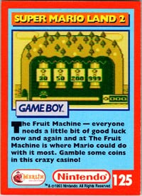One of the Nintendo Collector Cards