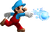 Artwork of Ice Mario in New Super Mario Bros. Wii