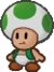 A green Toad from Paper Mario: Sticker Star.