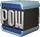 Artwork of a POW Block, from Mario Kart Wii.