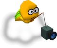 Render of one of the Lakitu Bros. from the Super Mario 3D All-Stars version of Super Mario 64