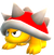 Render of the Spiny enemy in Super Mario Galaxy 2.