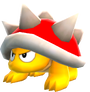 Render of the Spiny enemy in Super Mario Galaxy 2.