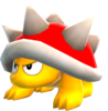 Render of the Spiny enemy in Super Mario Galaxy 2.