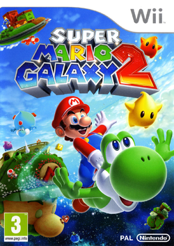 European second cover of Super Mario Galaxy 2