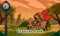 Lulu and Ruffington napping together at Crystal Park