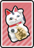 A Cat-o-Luck Card in Paper Mario: Color Splash.