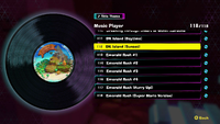 The disc for the song "DK Island (Sunset)" in Donkey Kong Bananza