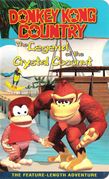 Donkey Kong Country: The Legend of the Crystal Coconut VHS cover