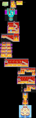 Guffawha Ruins's full layout.