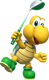 Artwork of Koopa Troopa in Mario Golf: Super Rush