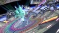 Mario Kart 8 - Rainbow Road (in the background)