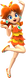 Daisy (Swimwear) from Mario Kart Tour