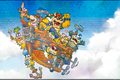A painting of the Koopalings