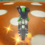 Luigi performing a Trick