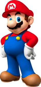 Artwork of Mario for Mario Party DS