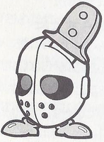 A Masked Ghoul from Super Mario Land 2: 6 Golden Coins.