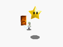 Luigi finds a Power Star