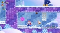 The second 10-flower coin in Pokipede Pass in Super Mario Bros. Wonder