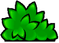 Unused sprite of a bush.