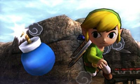SSB4 3DS - Toon Link Bomb.png