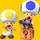 Official Toads artwork, from Super Mario Maker.