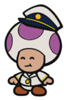 The Princess Peach's captain in Paper Mario: The Origami King