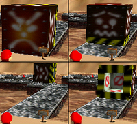 Four screenshots of Tox Boxes: one for each side of the Tox Box.