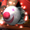 A Clown missile in Wario World