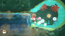 Screenshot of Bafloonder Habitat from Yoshi and the Mysterious Book