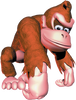 Artwork of Donkey Kong from Donkey Kong Country