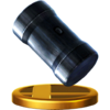 Hammerhead trophy from Super Smash Bros. for Wii U