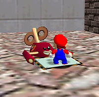 Screenshot of a Heave-Ho from Super Mario 64.