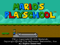 British title screen