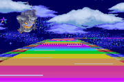 Rainbow Road Mario Kart: Super Circuit