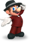 Render of Mario's musician costume in Mario Kart Tour