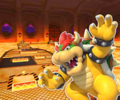 GBA Bowser's Castle 2 from Mario Kart Tour.