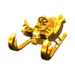The Gold Jingle Bell from Mario Kart Tour