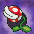 A painting of Piranha Plant