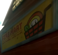 Fire Mart in Mario Kart World