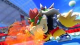 Bowser introduces his tennis outfit.