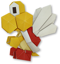 PMOK Origami Red Koopa Paratroopa.png