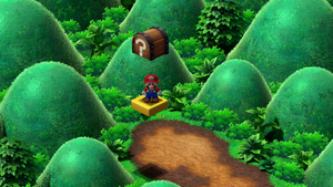 First Treasure in Rose Way of Super Mario RPG.