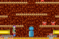 2 Player mode of Mario Bros. Battle in Super Mario Advance